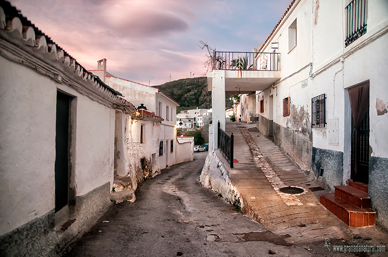 Calle de Lújar. Pueblos de Granada